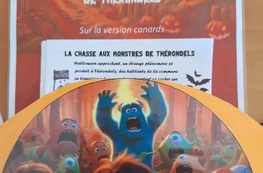 Parcours éphémère Halloween à Thérondels