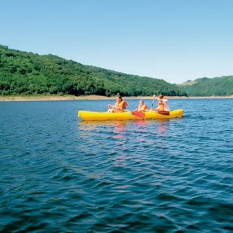 Canoës, pédalos, paddles : locations Camping la Source