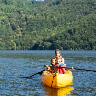 Canoës, pédalos, paddles : locations Camping la Source