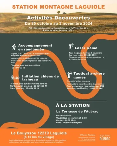 Activités Découvertes