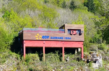 Área de picnic del mirador de Sarrans