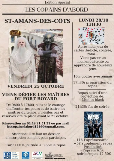 Viens défier les maîtres de Fort Boyard