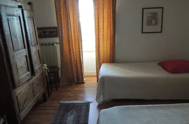 Chambre deux lits