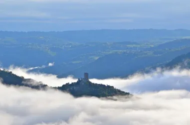 Randonnée : le château de Valon