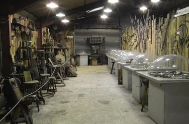 Museo del cuchillo Laguiole, objetos forjados y herramientas de corte.