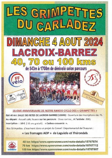 Les Grimpettes du Carladez – Rando cyclo