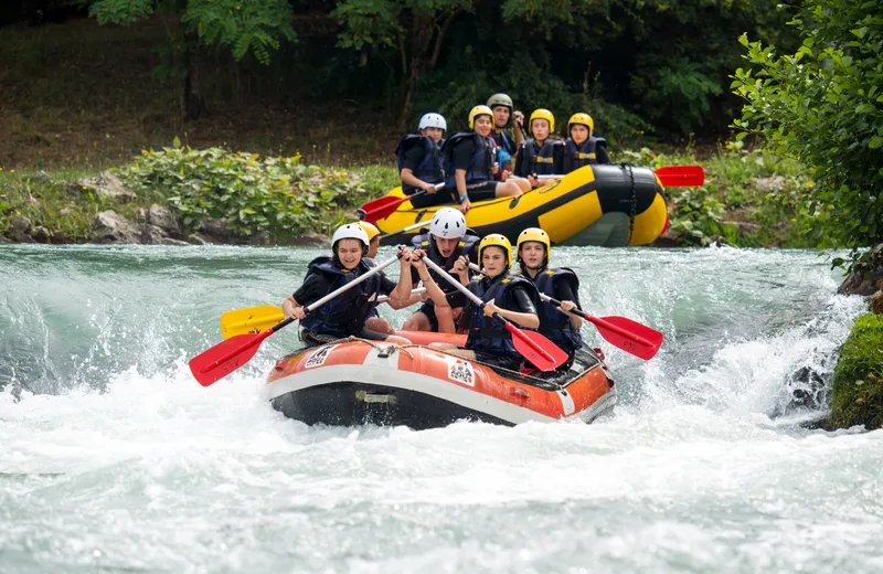 Descente en rafting