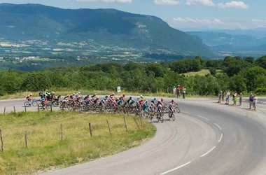 Stage 1 of the Ain Bugey Valromey Tour (TVO) at Balcons du Dauphiné