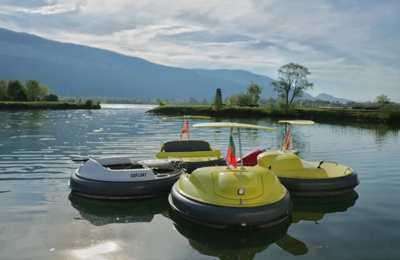 Bateaux électrique Oxoon - Eden Marine - Base de loisirs de le Vallée Bleue - Balcons du Dauphiné