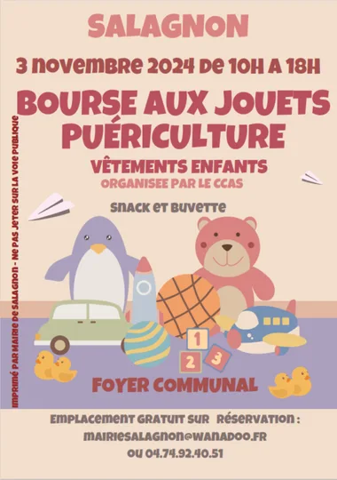 Bourse aux jouets