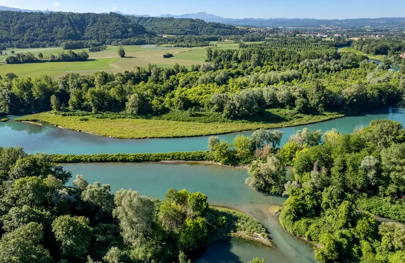 Regionaal natuurreservaat van de Franse Haut Rhône