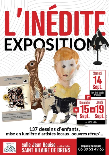 Exposition : l’inédite exposition