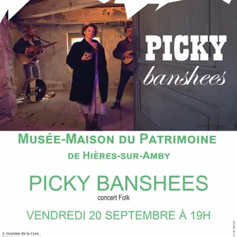 Concert de musique folk par le groupe “Picky Banchees”