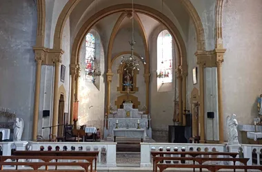 église de Moras, commune des Balcons du Dauphiné