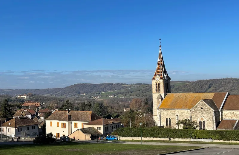 église de Vignieu, commune des Balcons du Dauphiné