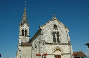église de Vézeronce-Curtin aux Balcons du Dauphiné