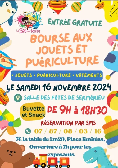 Bourse aux jouets et puériculture