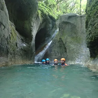 Descente canyoning