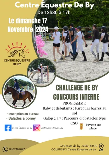 Concours au centre équestre de By