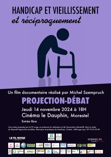 Projection-débat “Handicap et vieillissement et réciproquement”