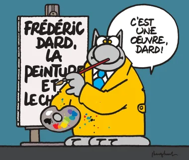 Exposition : Frédéric D’Art, San-Antonio s’expose avec Le Chat