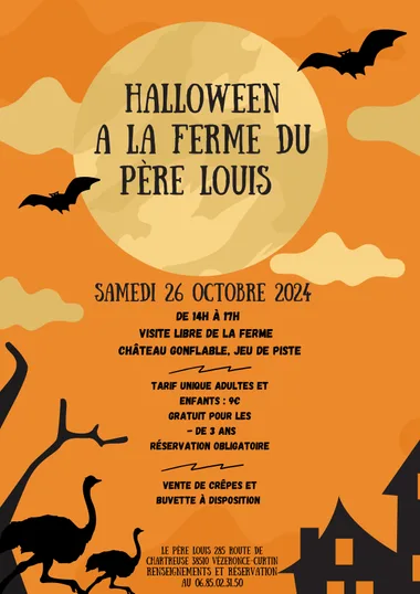 Halloween à la ferme du Père Louis