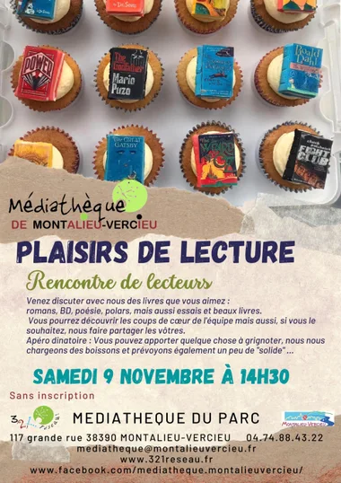 Rencontre de lecteurs, plaisirs de lecture