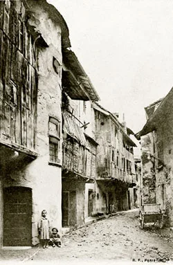 Vue ancienne de la rue des Adobeurs