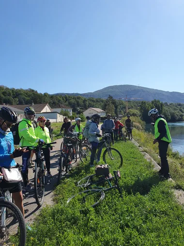 De Rhône op de fiets
