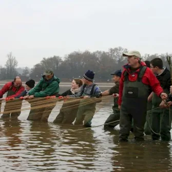 Sortie Lo Parvi : pêche traditionnelle au filet à l’étang Barral