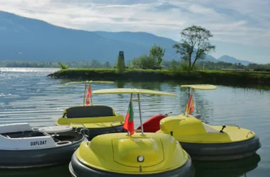 Bateaux électrique Oxoon - Eden Marine - Base de loisirs de le Vallée Bleue - Balcons du Dauphiné