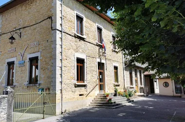 town hall of Vénérieu, commune of Balcons du Dauphiné