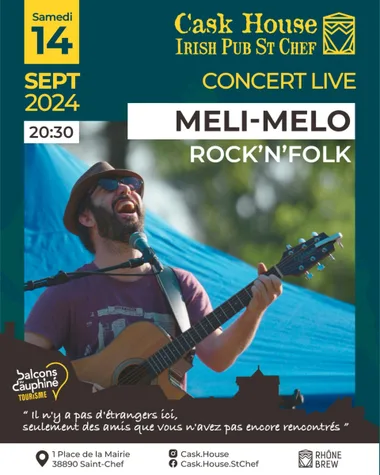 Concert au Cask House : Meli-Melo