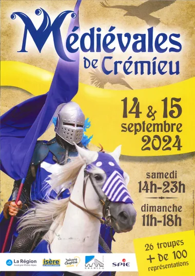 19e  grande fête “Les Médiévales” de Crémieu