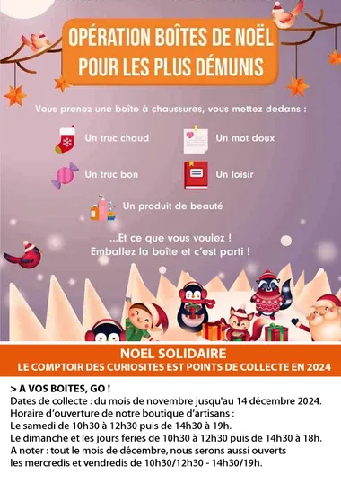 Noël solidaire au “Comptoir des curiosités” de Crémieu