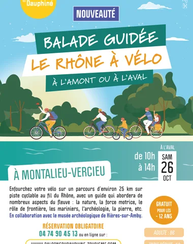 Balade guidée “Le Rhône à vélo, à l’aval”