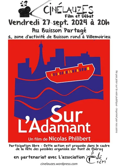 Projection du film “Sur l’Adamant”