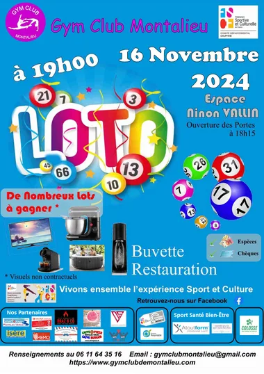 Loto du Gym Club de Montalieu