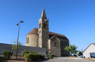 église de Montcarra, commune des Balcons du Dauphiné