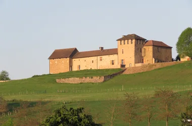 Fortified house of Boirieu, known as The Wolf Farm in Chozeau at Balcons du Dauphiné