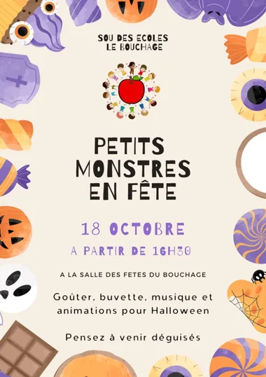 Animation “petits monstres en fête”