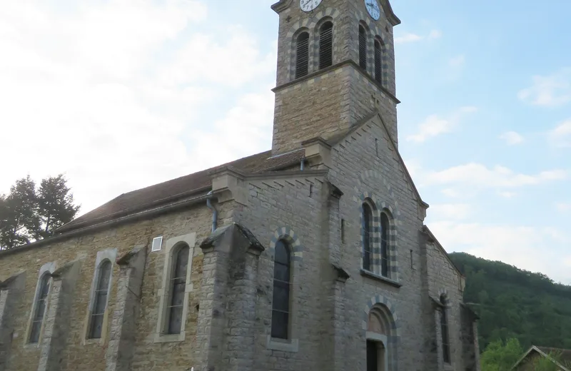 church of Chozeau at Balcons du Dauphiné
