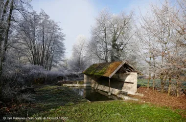 Washhouse in Saint-Sorlin-de-Morestel at Balcons du Dauphiné