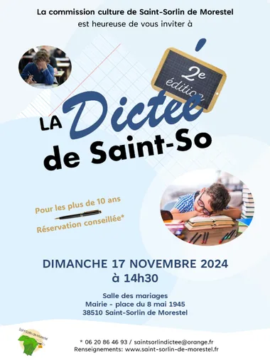 La dictée de Saint-So