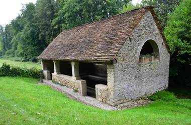wash house in Optevoz commune of Balcons du Dauphiné