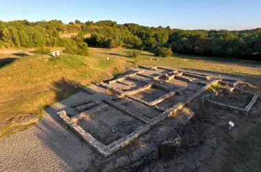 Archeologische vindplaats Larina in Hières-sur-Amby, gemeente Balcons du Dauphiné