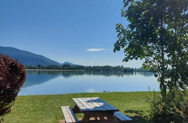 Picknickplaats in de Vallée Bleue