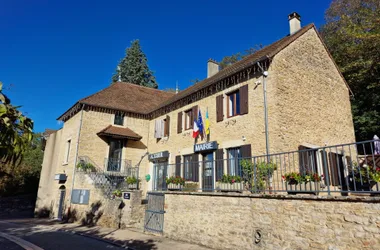 Town hall of Vernas, commune of Balcons du Dauphiné