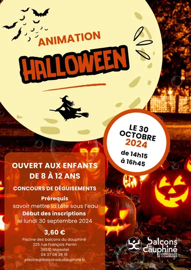 Halloween à la piscine