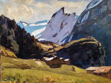 Exhibition Joseph Communal (1876-1962), The Alps and beyond